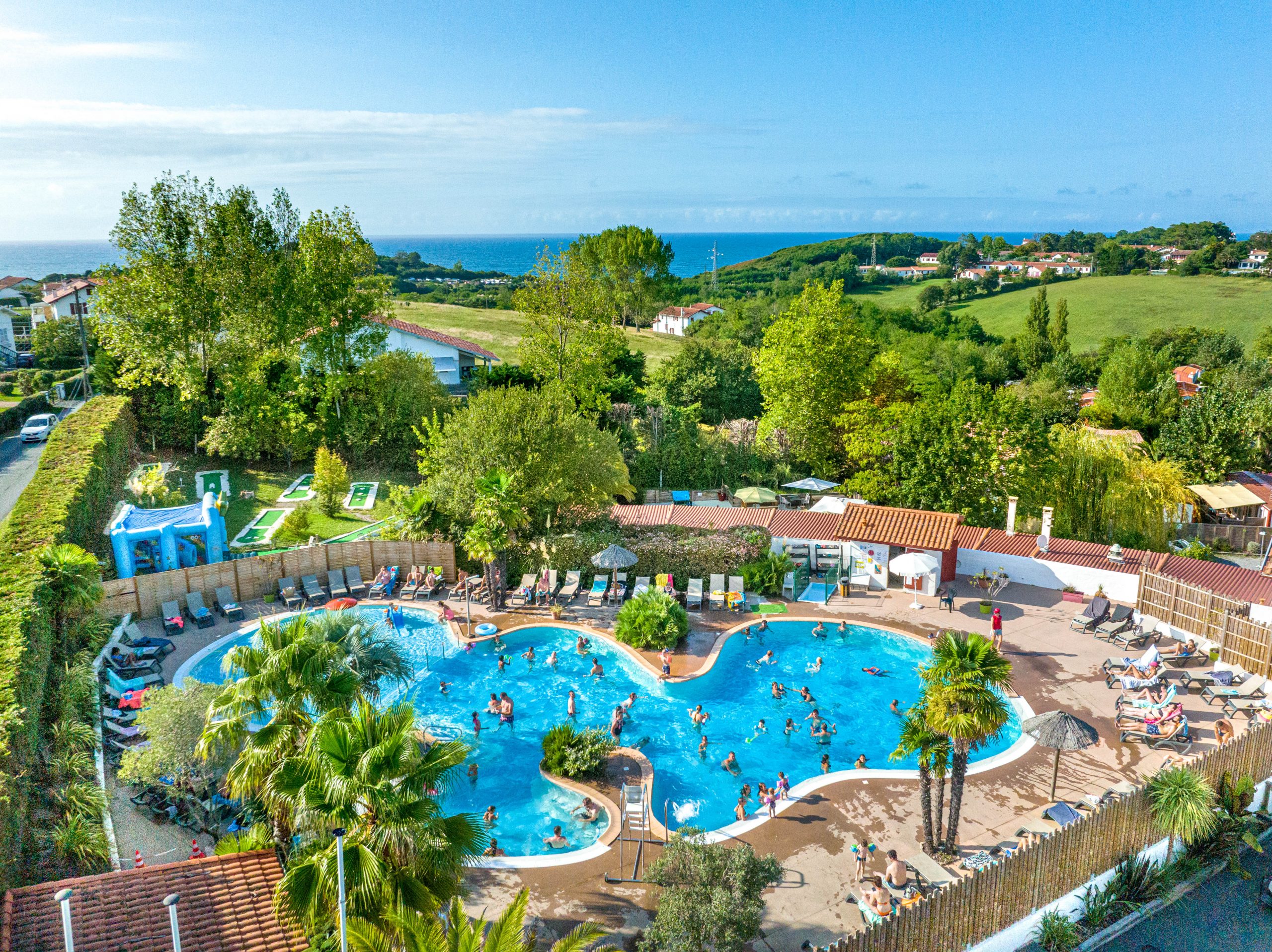 piscine camping saint jean de Luz